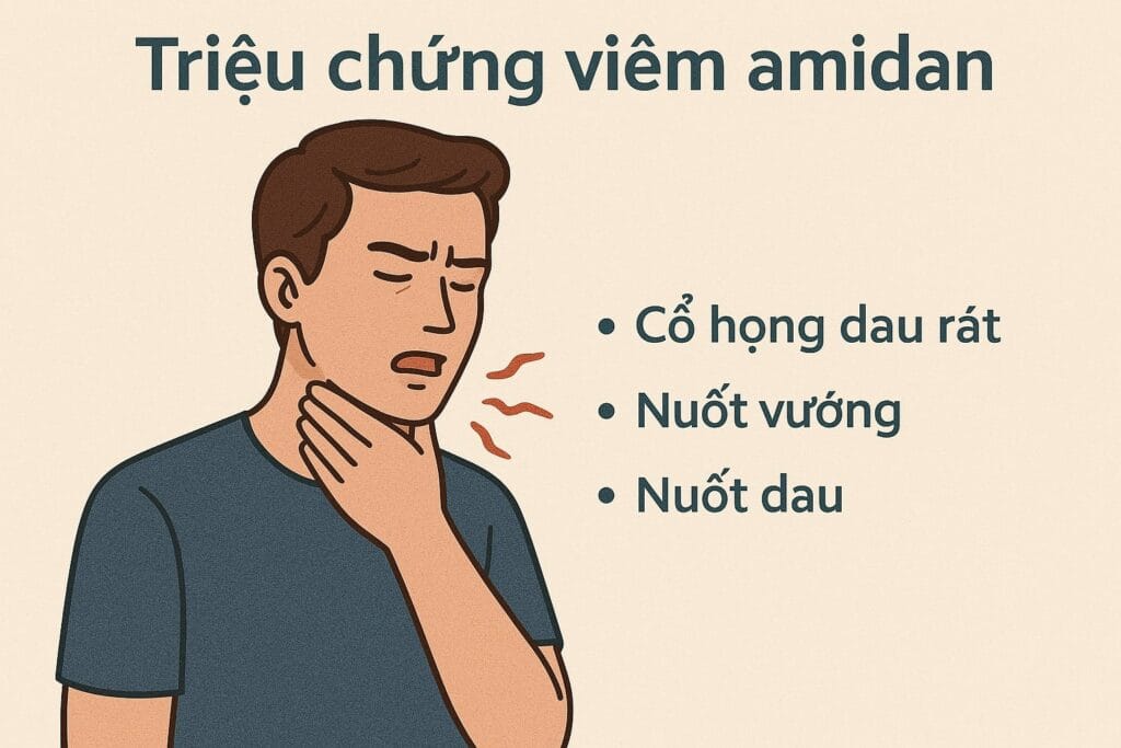 Đau rát cổ họng